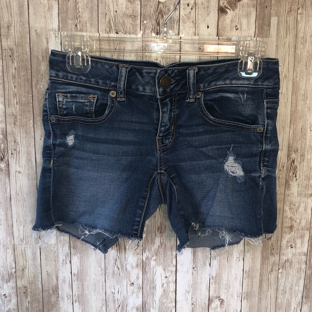 American Eagle Outfitters Stretch Jean Shorts 2